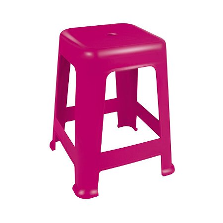 Banqueta Plastica Amor 15151124 Mor