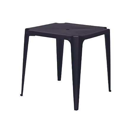 Mesa Plastica Preta 15151003 Mor
