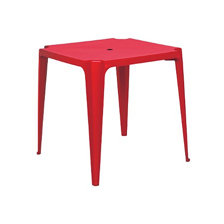 Mesa Plastica Vermelha 15151004 Mor