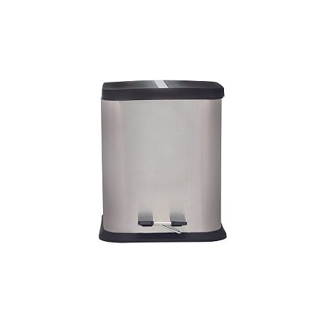 Lixeira Inox Quadrada 6l Jaspe 8232 Mor