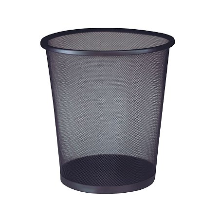 Cesto Lixo Telado 11L Preto Basket 8235 Mor