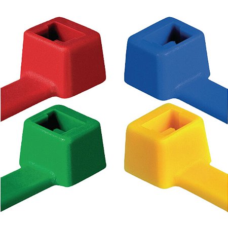 Abraçadeira Hellermann T50R 200x4,6 Coloridas com 100 Peças Hellermann