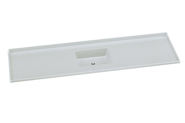 Pia de Mármore Sintético Standart 200cm Pedra Clara 5048-07 Rorato