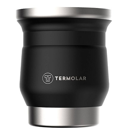 Cuia Térmica Tupi 250ml Preta Termolar