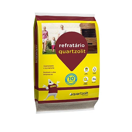 Argamassa Refratário 5KG Quartzolit 911389