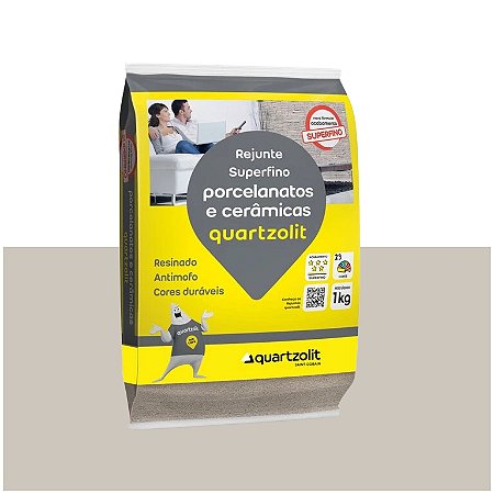 Rejunte Porcelanatos e Cerâmicas 1KG Ypê Quartzolit 926895