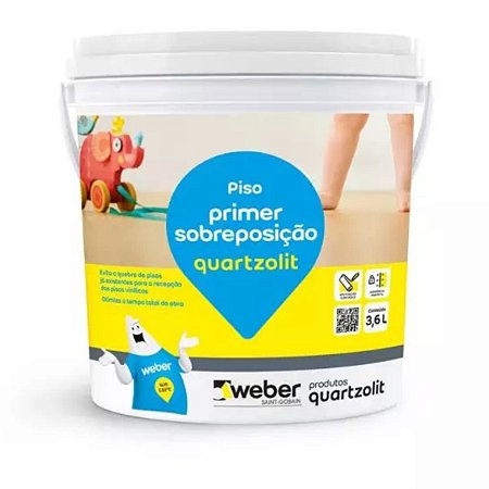 Selador Prime Sobreposição 3,6L Quartzolit