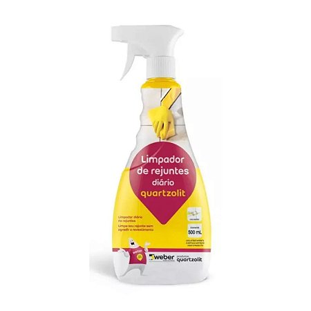 Limpador de Rejuntes Uso Diário 500ml Quartzolit