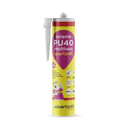 Selante PU40 Branco 346G 300ml Quartzolit 246141