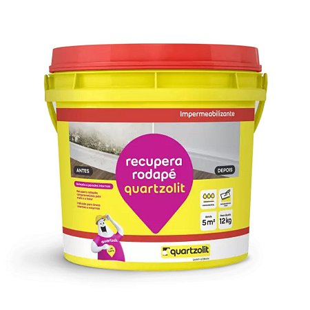 Recupera Rodapé 12KG Quartzolit