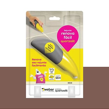 Renova Fácil 120ml Marrom Café Quartzolit