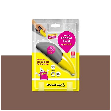 Renova Fácil 120ml Marrom Café Quartzolit 241733