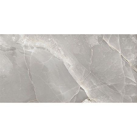 Porcelanato Onix Gray Polido 61x120 PR12168 Damme