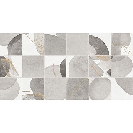 Porcelanato Artsy Gray Acetinado 62x121 AGR12171 Damme