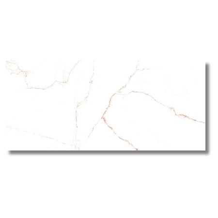 Porcelanato Branco Pigues Polido 82x182 PR18256 Damme