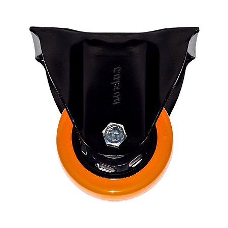 Rodizio Fixo flpb 312 3" bpa.e Preto Laranja 6240 Colson