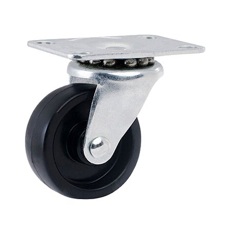 Rodizio Giratorio Glpb 114 1.1/4" com Placa e Roda em pp furo pass 2796 Colson