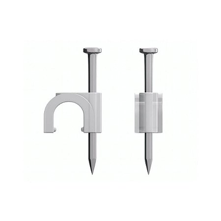 Duallux Fixa Fio Rg59 6mm bc c/25pçs 13915 Dualcomp