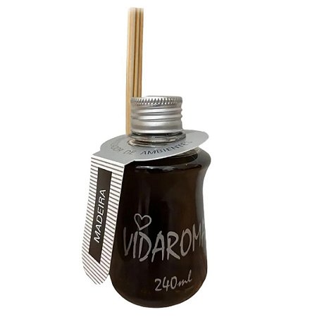 Aromatizador Vareta 240ml Madeira Vidaromas
