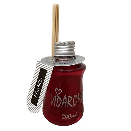 Aromatizador Vareta 240ml Pitanga Vidaromas