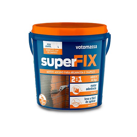 Aditivo de Aderência para Argamassas e Chapiscos SuperFIX 1L Votoran