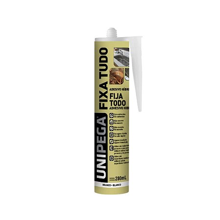 Fixa tudo Branco 280ml Unipega