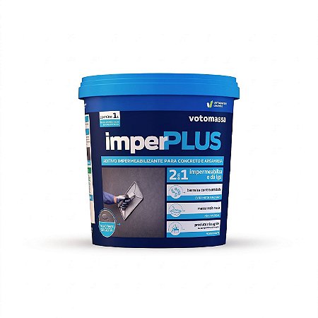 Aditivo Impermeabilizante para Concretos e Argamassas ImperPLUS 1L Votoran 336117