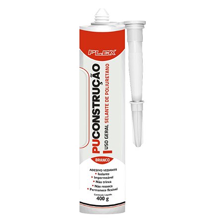 Selante PU Construção 400g Branco Cibra