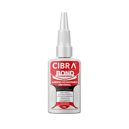 Adesivo Instantâneo 20g Cibra
