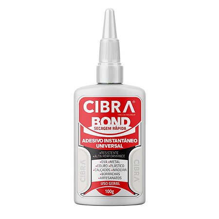 Adesivo Instantâneo 100g Cibra