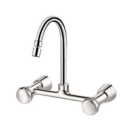 Misturador para Cozinha de Parede Tower Chrome 54290006 Docol
