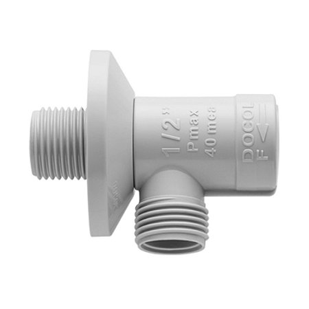 Registro Regulador de Vazão ABS Cinza 1/2" 13030023 Docol