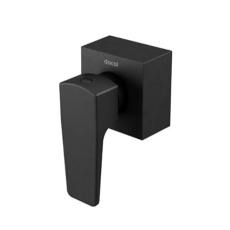 Acabamento Registro Deca 3/4" Lift Onix Black 008047CE Docol