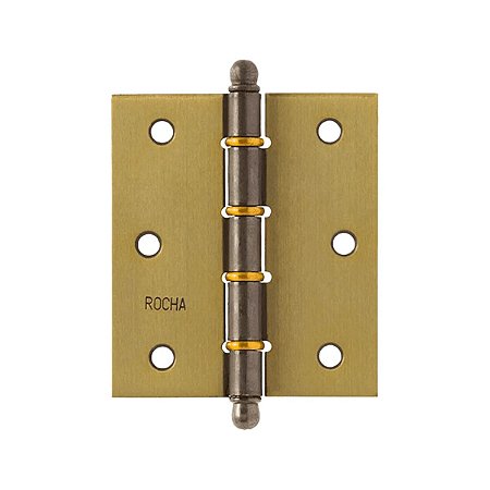 Dobradiça S1001 FPP Preta 3" Rocha