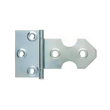 Dobradiça de Portão Leme RCA03 90x45x1,90mm 100mm Azul Rocha
