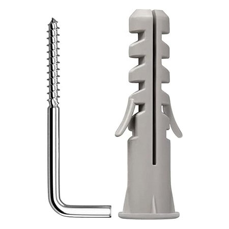 Escápula 6 + Bucha Nylon com Aba 6mm 5 Unidades Sfor