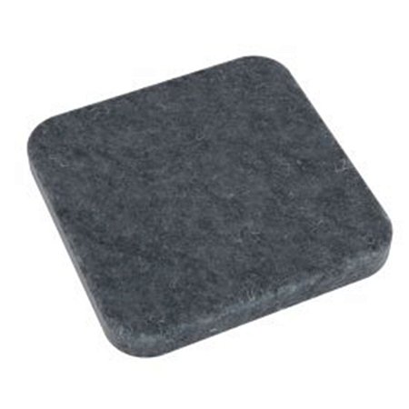 Feltro Quadrado 20x20x3mm Cinza 9 Unidades Sfor