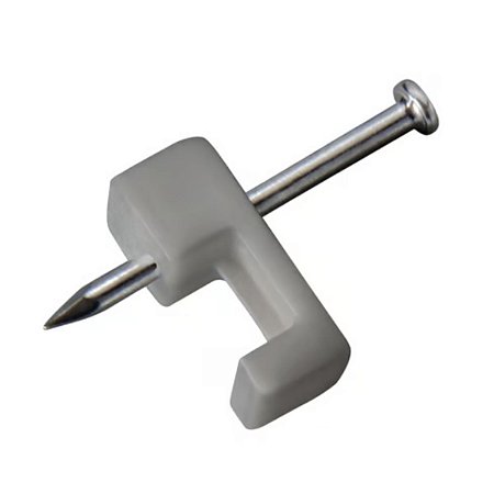 Fixa Fio 10/12 Cinza + Prego 1,8x25 20 Unidades Sfor