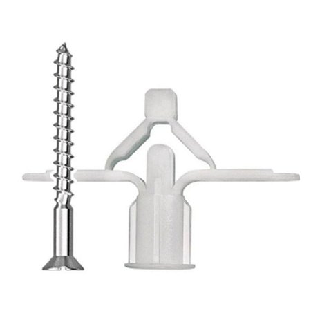 Parafuso para Madeira PHS 4,2x55 + Bucha Fly 4 15 Unidades Sfor