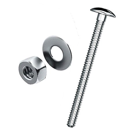 Parafuso Rosca Máquina 3/16x3/4" + Porca e Arruela 5 Unidades Sfor