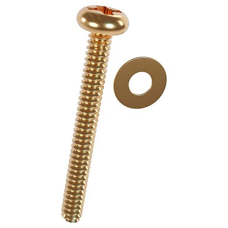 Parafuso para Suporte de TV 4x30mm + Arruela M4 4 Unidades Sfor