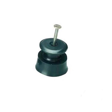 Roldana para Fios Verde com Prego Modelo 24 5 Unidades Sfor