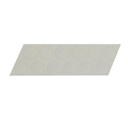 Tapa Parafuso Adesivo Branco 12mm 12 Unidades Sfor