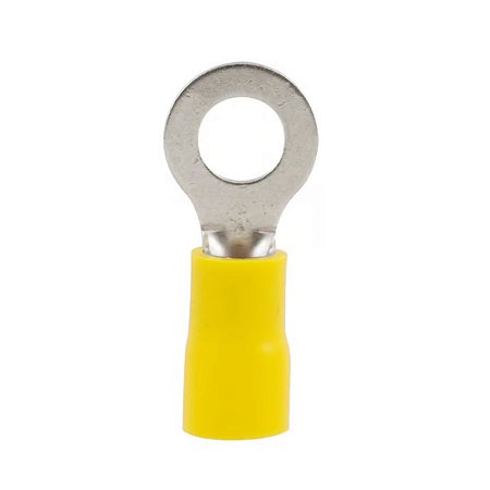 Terminal Anel Pré-Isolado Amarelo 4,0x6,0mm 20 Unidades Sfor