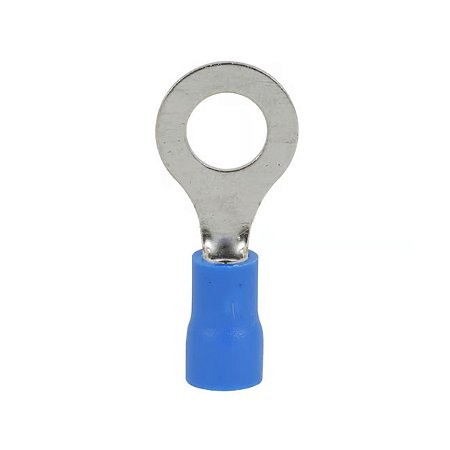 Terminal Anel Pré-Isolado Azul 1,5x2,5mm 20 Unidades Sfor