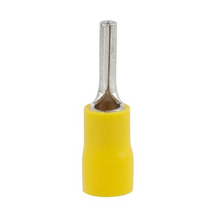 Terminal Pino Pré-Isolado Amarelo 4,0x6,0mm 20 Unidades Sfor