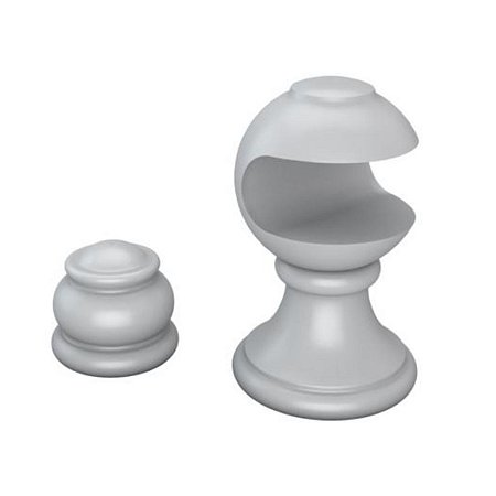 Suporte Eco Europa 28mm Branco Belchior