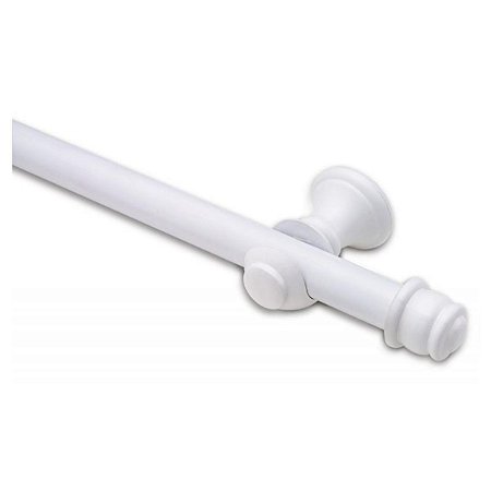 Kit Varão Eco Europa Branco 19mm 1,50m Sem Emenda Belchior
