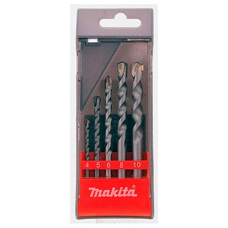 Kit de Brocas para Concreto 5 Peças D-03894 Makita