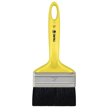 Trincha Média Filamento Sintético Preto 519 4" 60519016 Tigre